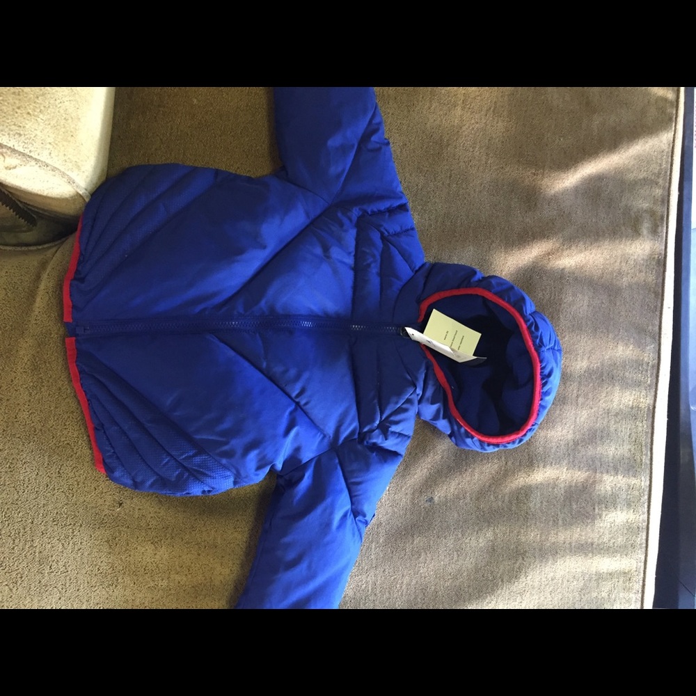 Boys Superman fleece-lined hood